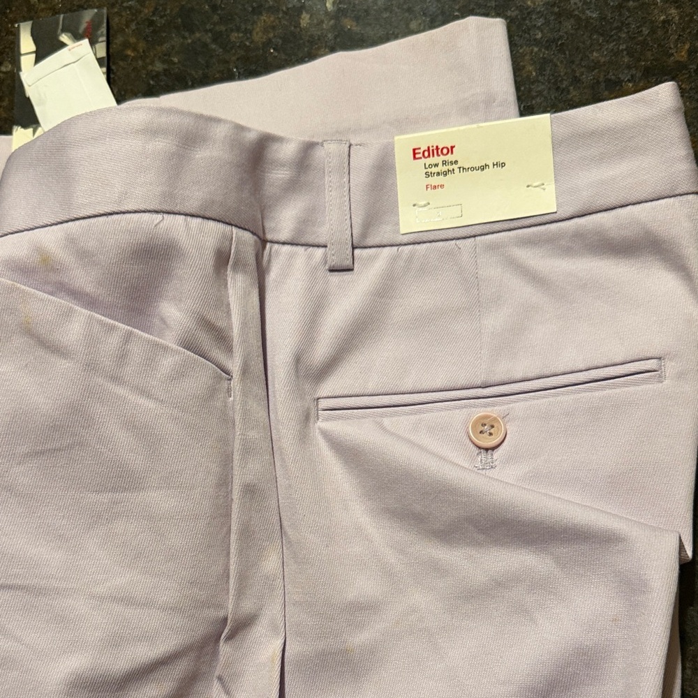 Express Women's Light Purple Trousers